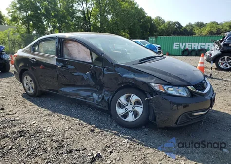 2015 Honda Civic Lx z USA, uszkodzony, nr VIN 19XFB2F57FE287744